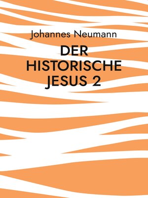 cover image of Der historische Jesus 2